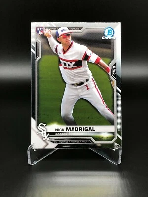 2021 Bowman Chrome Nick Madrigal RC Rookie #7 - FREE SHIPPING - Image 1 of 2