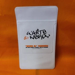 Weird Al Yankovic White & Nerdy Rare Original Promo Plastic Pocket Protector - Picture 1 of 2