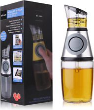 Bujingyun Oil dispenser bottle for kitchen,Oil dispenser with Measurements,olive