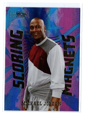 2024 Metal Universe Champions Michael Jordan #SM-2 Scoring Magnets - Photo 1/2