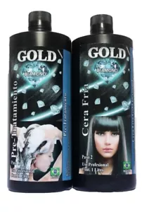 CIRUGIA CAPILAR CERA FRIA GOLD DIAMOND 1000 ML (SHAMPOO AND CIRUGÍA) - Picture 1 of 8