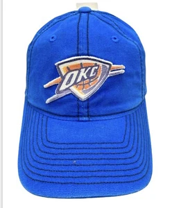 OKC Oklahoma City Thunder Blue Contrast Stitch *RARE* Tye Dye Undervisor Hat NOS - Picture 1 of 9