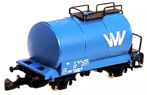 Z Scale Marklin 0268 3V Boiler Blue 2-AxleTank Car DB - Picture 1 of 8
