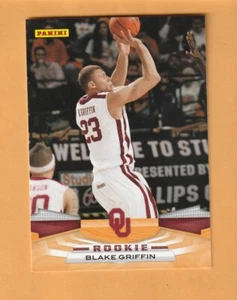 Blake Griffin Oklahoma Sooners 2009-10 Panini #322 Rookie RC LA Clippers 7J - Imagen 1 de 2