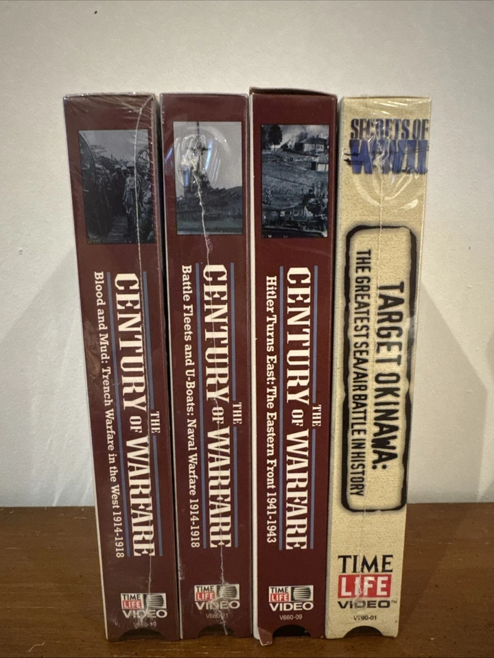 The Century Of Warfare Time Life Video Lot. Hitler , U-boats, Trench 1914-1918 - Image 1 of 4