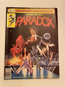 Marvel Preview # 24 Feat. Paradox Comic Book Magazine 9 J260 - Picture 1 of 2