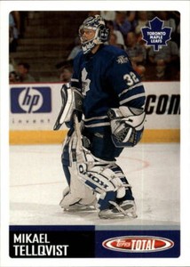 2002-03 Topps Total Hockey #421 Mikael Tellqvist RC
