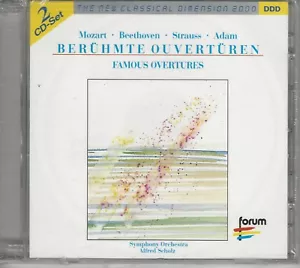 Music CD Beruhmte Ouverturen 2 CD set Sealed - Imagen 1 de 2