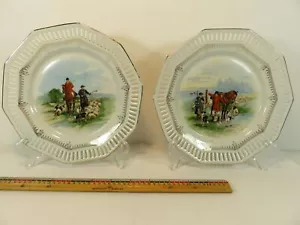 2 Schumann Bayern Fuchsjagd vernetzte Platten 7 1/2 Zoll 10-seitig US Zone - Bild 1 von 9