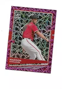 2020 DONRUSS OPTIC Pink Velocity #134 MADISON BUMGARNER (Diamondbacks) #190/199 - Picture 1 of 1