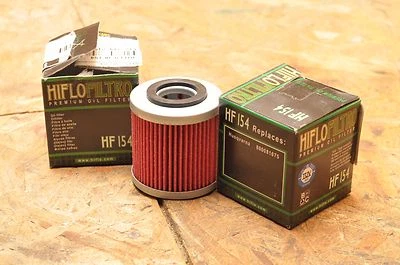 HIFLO FILTRO OIL FILTER HF154 HUSQVARNA TC250 TE250 450 410 610 +MORE PAIR (2) Foto 1 de 2