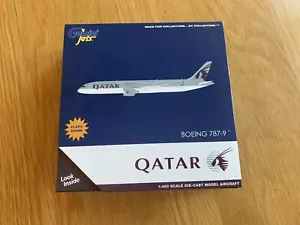 Boeing 787-9 Dreamliner modelo diecast de Qatar FLAPS 1:400 Gemini GJQTR1915F A7-BHA - Imagen 1 de 12