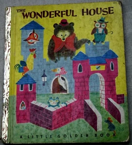 Vintage 1950 Margaret Wise Brown 1. Teil THE WONDERFUL HOUSE (LGB #76) Nestschale - Bild 1 von 6