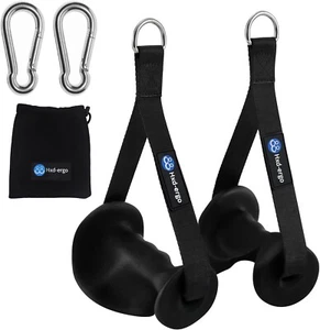 Hxd-ergo schwarz langlebig ergonomisch verbessert dick trainingsresistente Griffgriffe - Bild 1 von 7