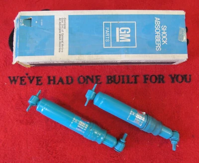 1971-1976 Chevy Impala Caprice NOS GM Air Shock Absorber Set 1154102 Olds Buick - Image 1 of 4