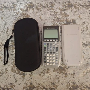 Texas Instruments TI-84 Plus Silver Edition Graphing Calculator w/ Carrying Case - Picture 1 of 16