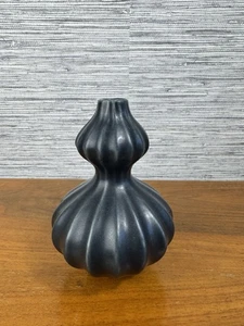 VTG Jonathan Adler Small Double Gourd Shaped Vase Matte Glaze Ceramic - Picture 1 of 12