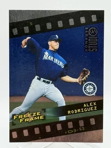 Alex Rodriguez 1998 Donruss Studio Freeze Frame #5 /4500 Insert Z1 - Bild 1 von 2