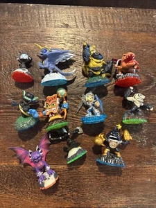 Lote a granel de 11 estatuillas Skylander RARAS oficiales genuinas - Imagen 1 de 16