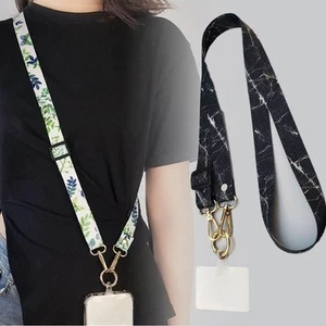 Retro Pattern Phone Shell Lanyard Phone Chain Straps Phone Accessories - Zdjęcie 1 z 6