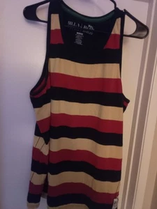 Men's Billa Bong Bob Marley Multicolor XL Tank Top Made In India - Picture 1 of 5