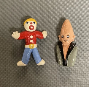 Vintage 1970er Anstecknadel Lot Mr Bill Beldar Coneheads Saturday Night Live - Bild 1 von 4