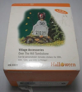 Departamento 56: Accesorios de pueblo de Halloween: LÁPIDA SOBRE LA COLINA: 56-53072: EXCELENTE: SIN RESERVA - Imagen 1 de 3