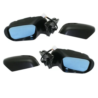 Para 09-13 Grand Vitara Espelho de Porta de Vidro Azul Aquecido Conjunto de Sinal de Direção Par - Imagem 1 de 4