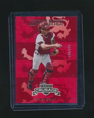 JOHNNY BENCH 2025 PANINI CRUSADE ROJO PARALELO 280/299 #105 Foto 1 de 2
