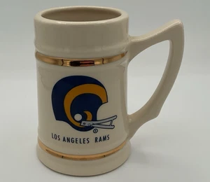 Los Angeles Rams Mug Stein 5.5" Ceramic NFL VINTAGE Fast Free Shipping! - Picture 1 of 9