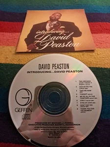 David Peaston : Introducing DAVID PEASON  CD AND FRONT INCERT ONLY  - Picture 1 of 1