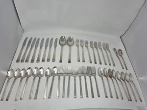 Lot of 44 Oneida Community Forever (1939) Silverplate Flatware - Picture 1 of 11