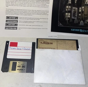 Hi-Res Adventure #1 Mystery House von On-Line Systems Sierra Apple II 5.25 Floppy - Bild 1 von 12
