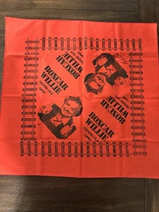 Vintage Grand Ole Opry Güterwagen Willie Taschentuch - Bandana.  Signiert handsigniert. - Bild 1 von 6