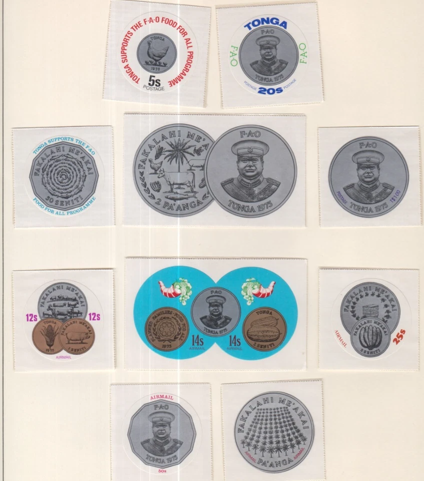 023 - Sellos Tonga 1975 MNH Foto 1 de 1