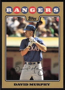 2008 Topps Gold #254 David Murphy SN2008 - Picture 1 of 2