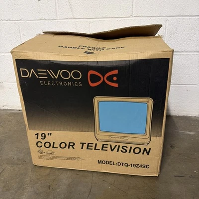 Daewoo DTQ-19Z4SC 19” Color TV NEW IN BOX - Image 1 of 4