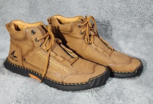 Salkin Herren Freizeit Wanderschuhe Hellbraun Schnürung Gr. 11,5 Outdoor Komfort... - Bild 1 von 6