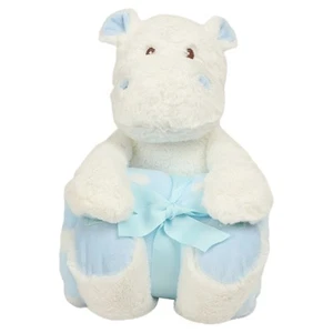 Mumbles Manta polar con peluche Hippo (PC3457) - Zdjęcie 1 z 1
