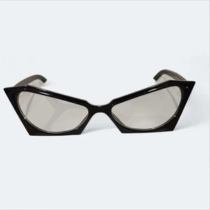 Unique Sexy Cat Eye Eyeglass Frames For Women Fashion Polygonal Decorative  - Picture 1 of 2