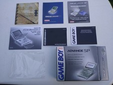 Game Boy Advance SP ~ Platinum ***BOX & PAPERS ONLY*** ~~Very Solid Box~~