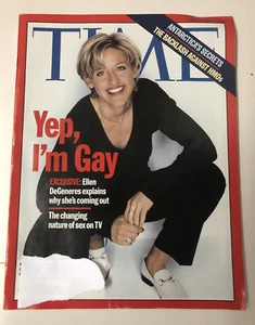 TIME Magazine April 14 1997 ELLEN DEGENERES Cover - Picture 1 of 14