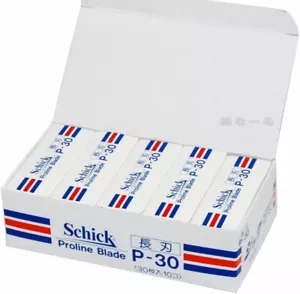 Schick Proline Blade 30 x 10set 300pcs P-30 JAPAN NEW w/Tracking Free Shipping - Picture 1 of 12