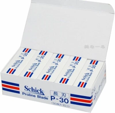 Schick Proline Blade 30 x 10set 300pcs P-30 JAPAN NEW w/Tracking Free Shipping - Image 1 of 4