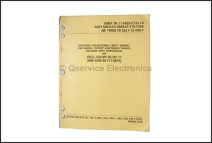 Tektronix 475 Oscilloscope Original Military Printed Manual P/N 11-6625-2735-14 - Picture 1 of 3