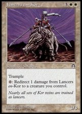 Lancers en-Kor X4 (Stronghold) MTG (NM) *CCGHouse* Magic