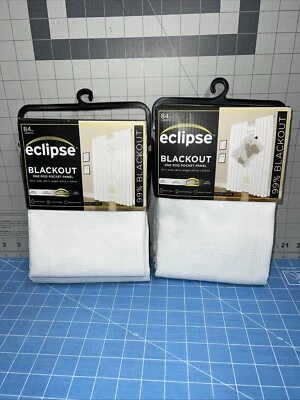Ellery Homestyles - Eclipse - Panel Black Out - Samara - Blanco - 84" - 2 Paneles Foto 1 de 4