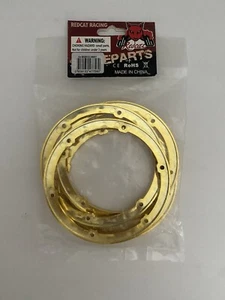 REDCAT RACING RC BS810-068Y Beadlock Rings Yellow NEW - Picture 1 of 1