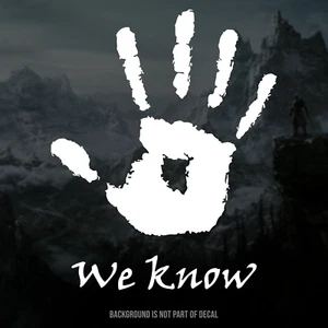 The Dark Brotherhood Vinyl Decal Sticker - Picture 1 of 3