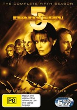 BABYLON 5 FIFTH SEASON (DVD,2004) - Region 4 - NEW+SEALED